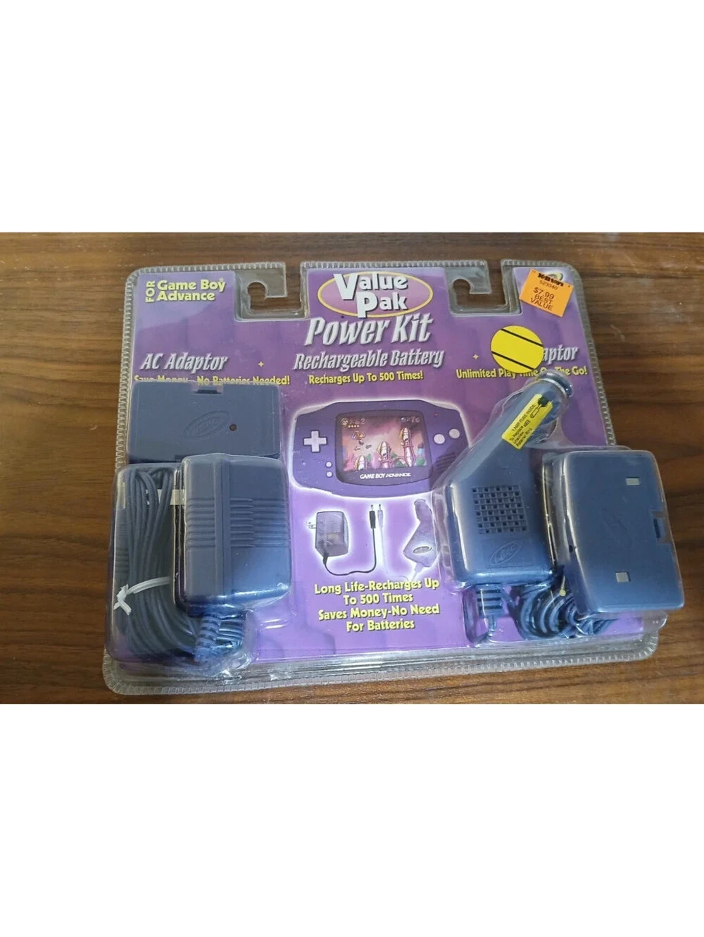 Intec Game Boy Advance Power Kit. AC & Car Adaptor (NIB)